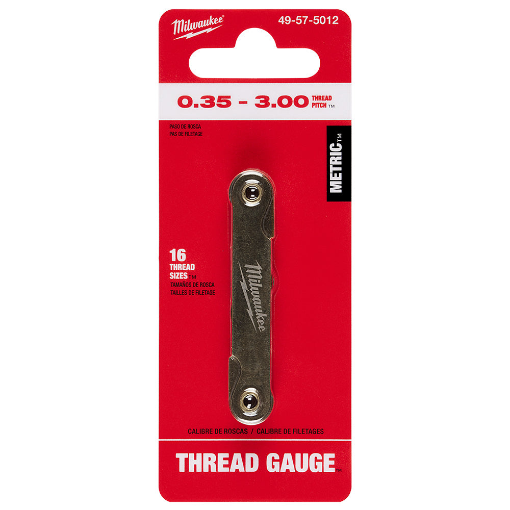 0.35-3.00 mm Metric Thread Pitch Gauge
