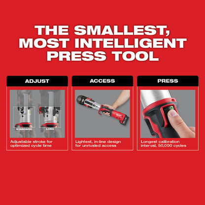 M18™ FORCE LOGIC™ Long Throw Press Tool 1/2 in. to 1 in. Kit