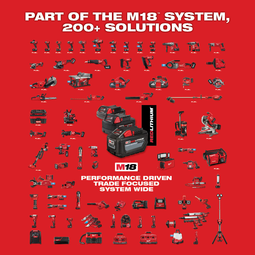 M18™ FORCE LOGIC™ Press Tool w/ ONE-KEY™ w/ 1/2"-2" CTS Jaws