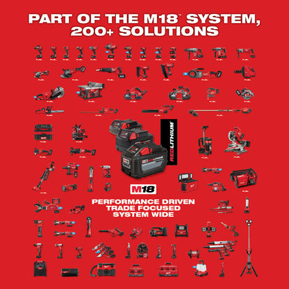 M18™ FORCE LOGIC™ Press Tool w/ ONE-KEY™ w/ 1/2"-2" CTS Jaws