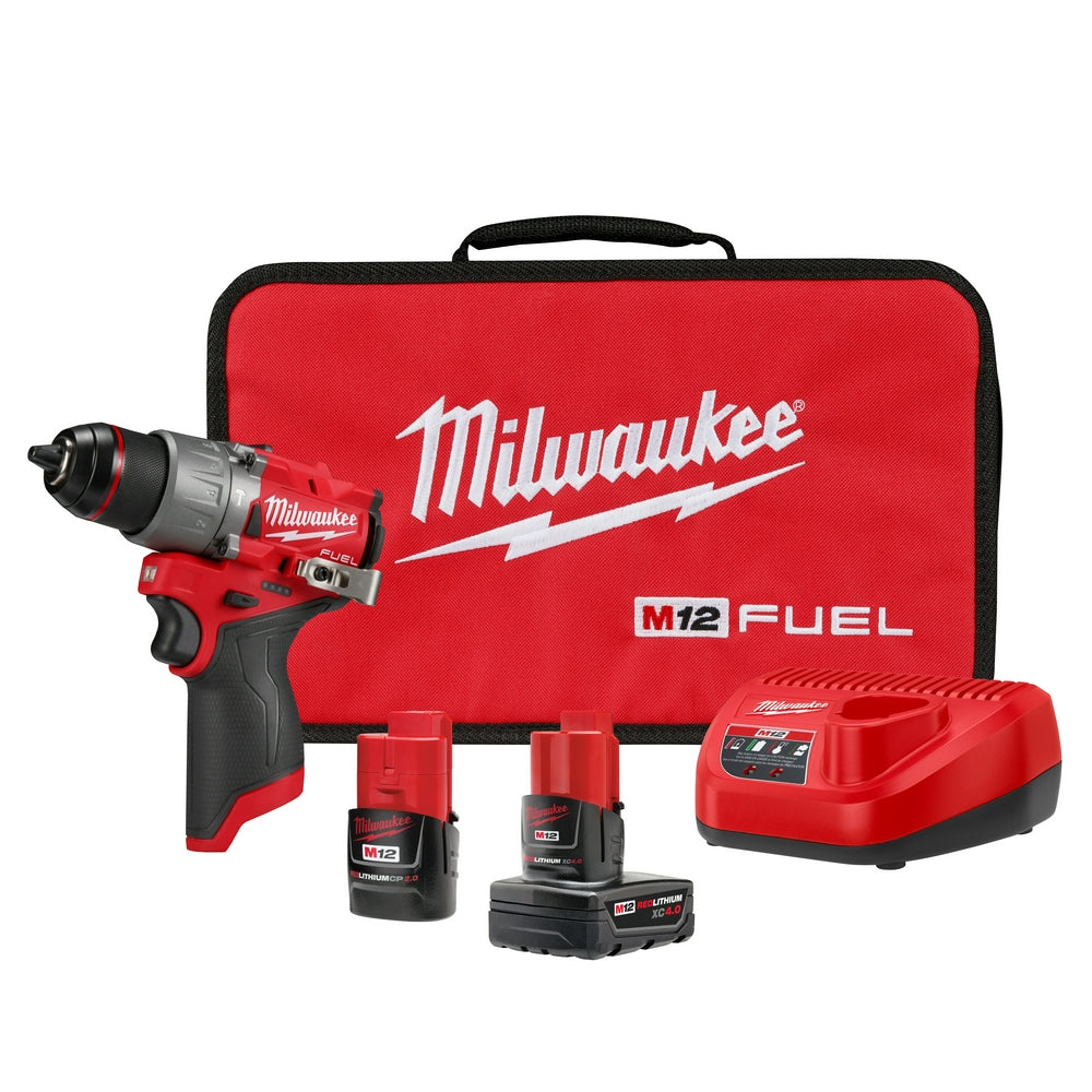 M12 FUEL™ 1/2" Hammer Drill/Driver Kit