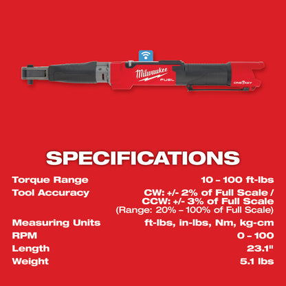 M12 FUEL™ 3/8 in. Digital Torque Wrench with ONE-KEY™