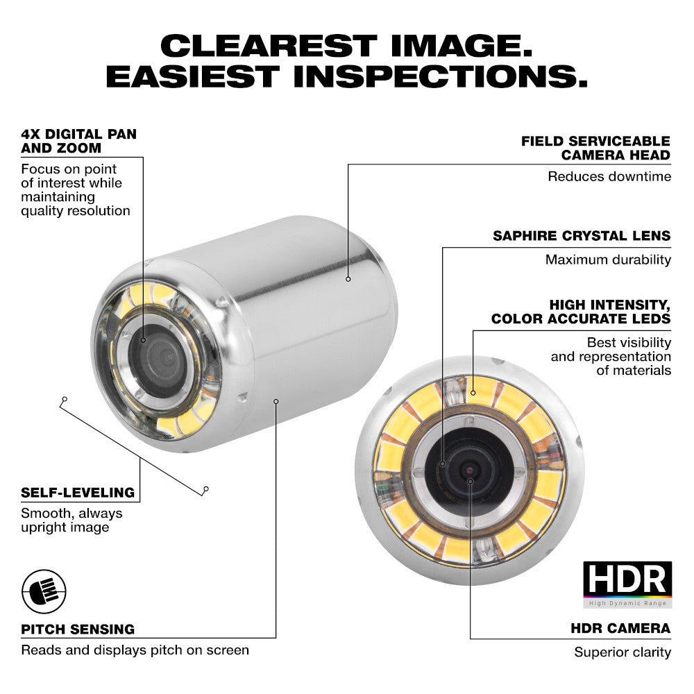 M18™ 200’ Mid-Stiff Modular Pipeline Inspection System