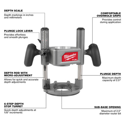 M18 FUEL™  1/2" Router Kit