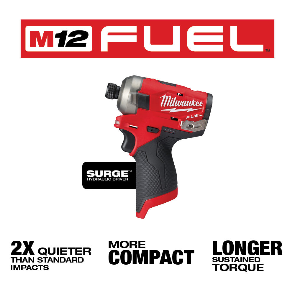 M12 FUEL™ SURGE™ 1/4 in. Hex Hydraulic Driver
