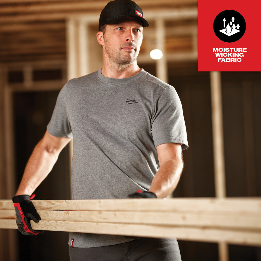 FREEFLEX™ Hybrid Work Tee - Short Sleeve - Green S