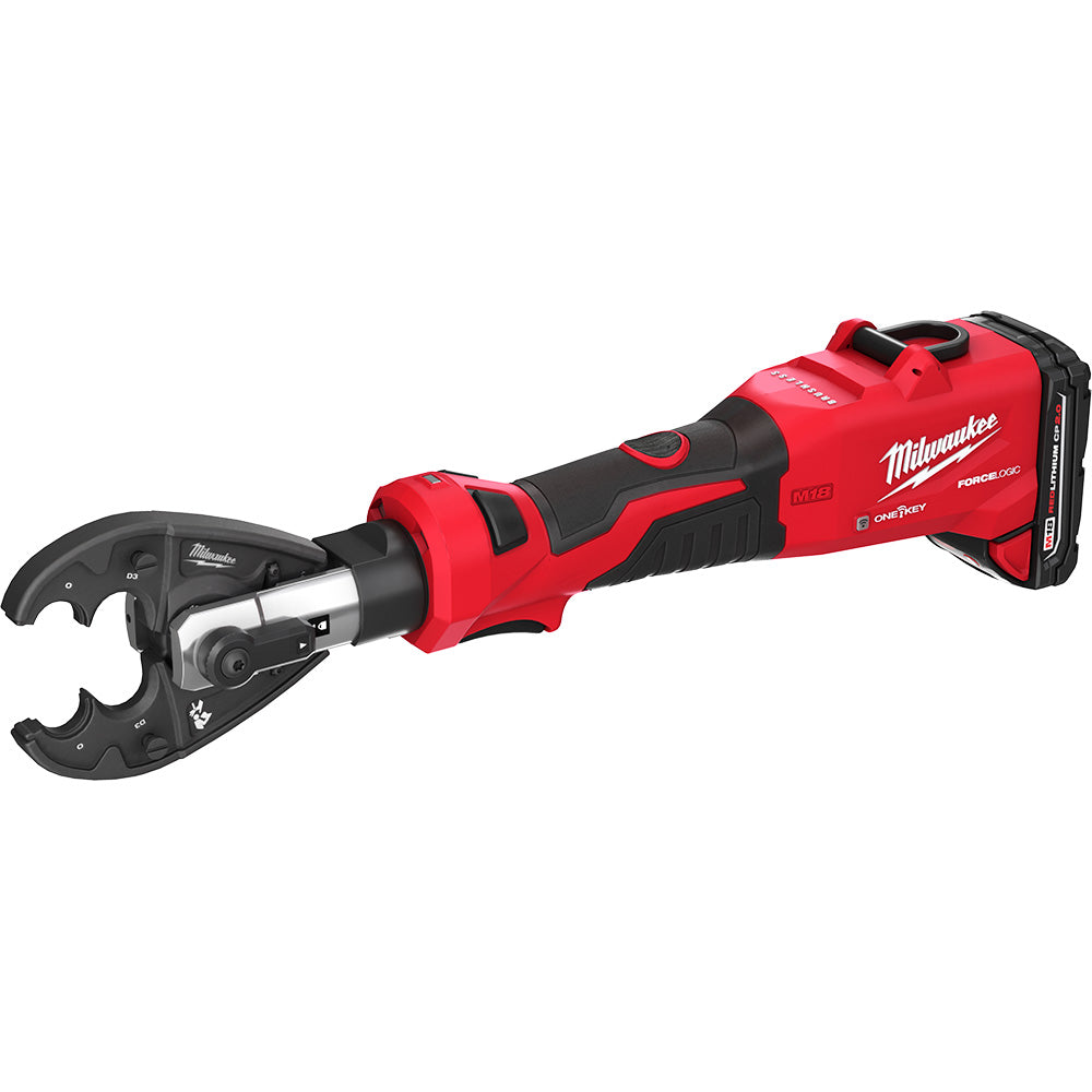 M18™ FORCE LOGIC™ 6T Linear Utility Crimper Kit w/ O-D3 Jaw