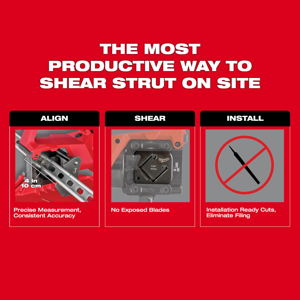 M18™ FORCE LOGIC™ Single Channel Strut Shear Kit
