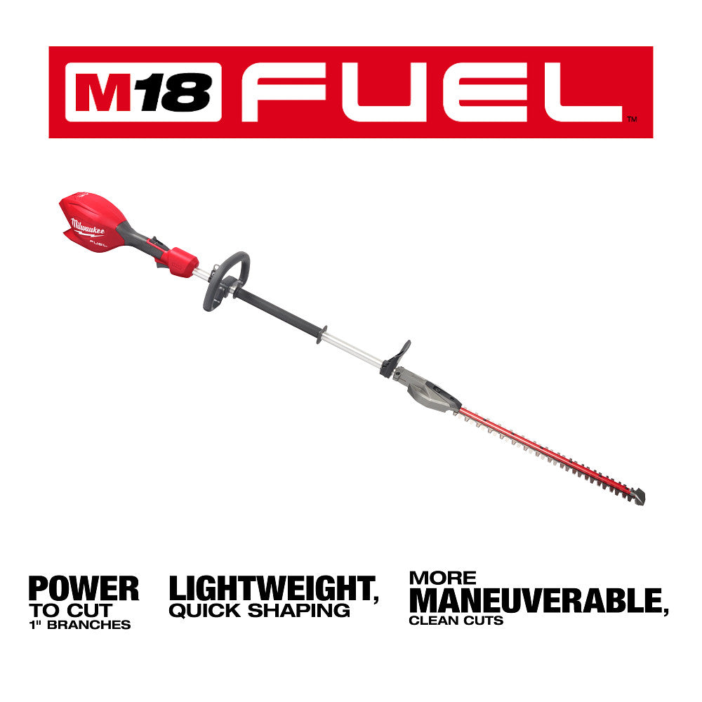 M18 FUEL™ Short Pole Hedge Trimmer