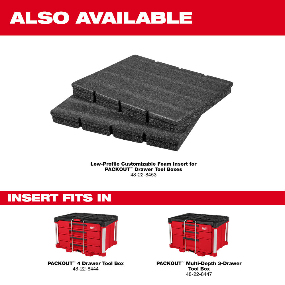 PACKOUT™ Multi-Depth 3-Drawer Tool Box