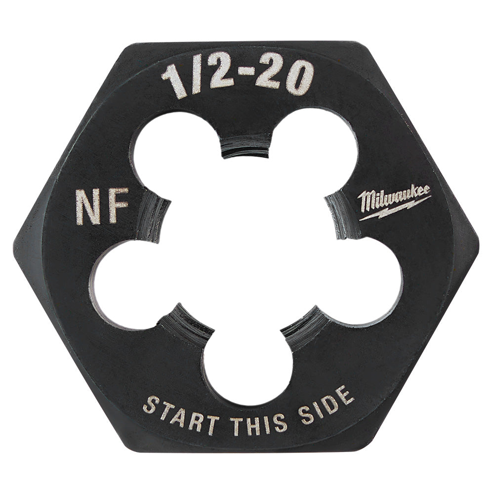 1/2"-20 NF 1-Inch Hex Threading Die