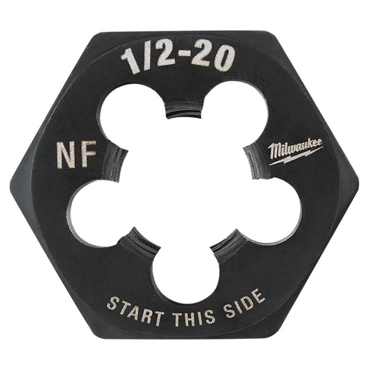1/2"-20 NF 1-Inch Hex Threading Die