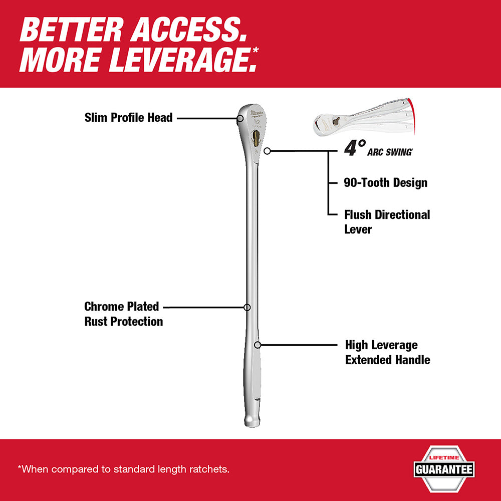 1/2" Drive 18" Ratchet