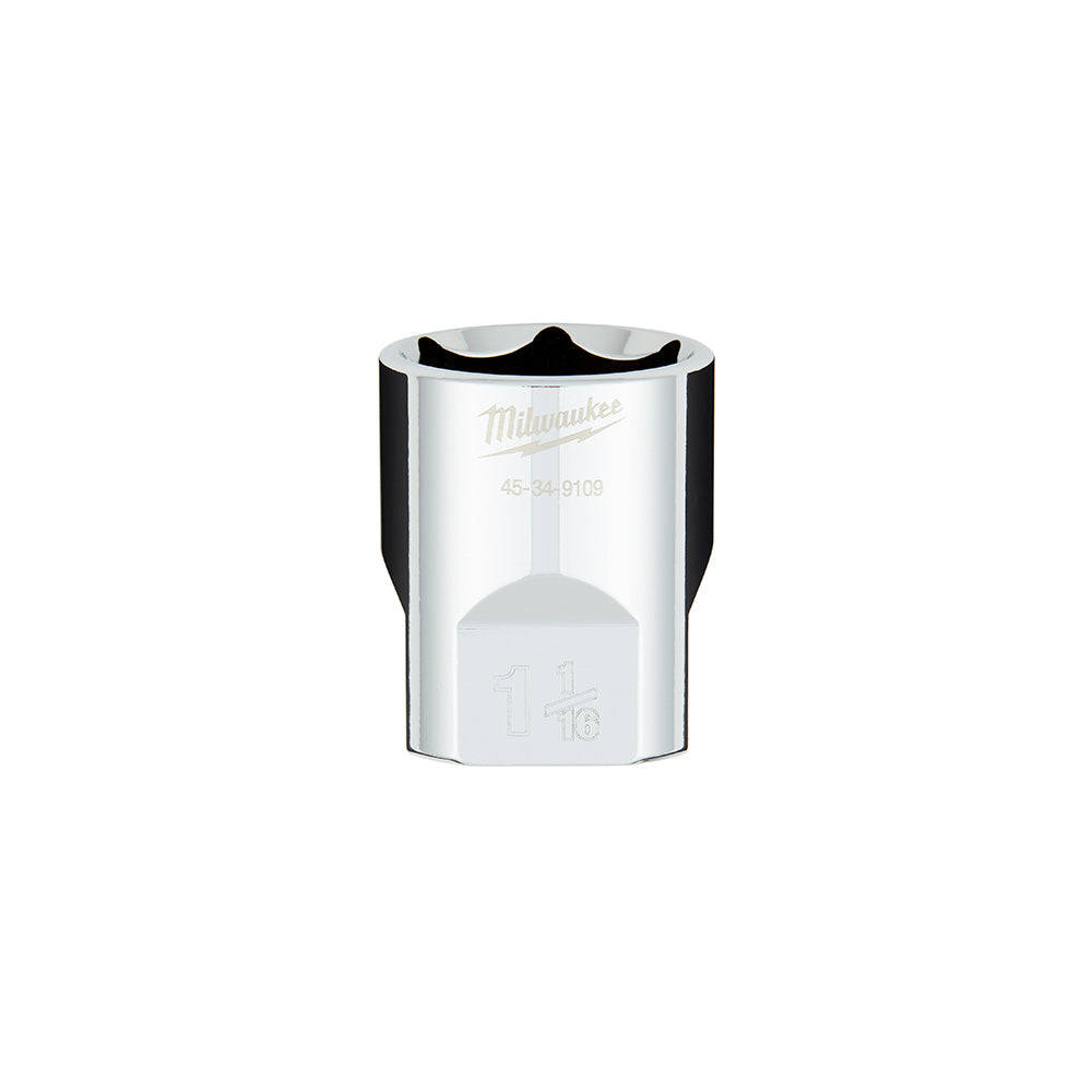 1/2 in. Drive 1-1/16 in. SAE 6-Point Socket with FOUR FLAT™ Sides