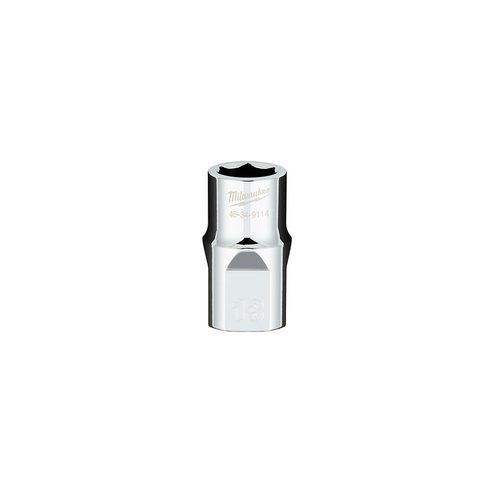 1/2 in. Drive 13MM Metric 6-Point Socket with FOUR FLAT™ Sides
