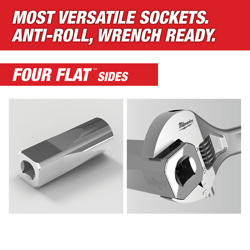 1/4 in. & 3/8 in. 106 Pc. Ratchet and Socket Set in PACKOUT™ - SAE & Metric