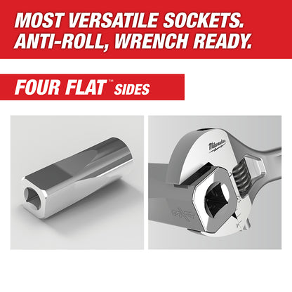 1/4 in. & 3/8 in. 106 Pc. Ratchet and Socket Set in PACKOUT™ - SAE & Metric