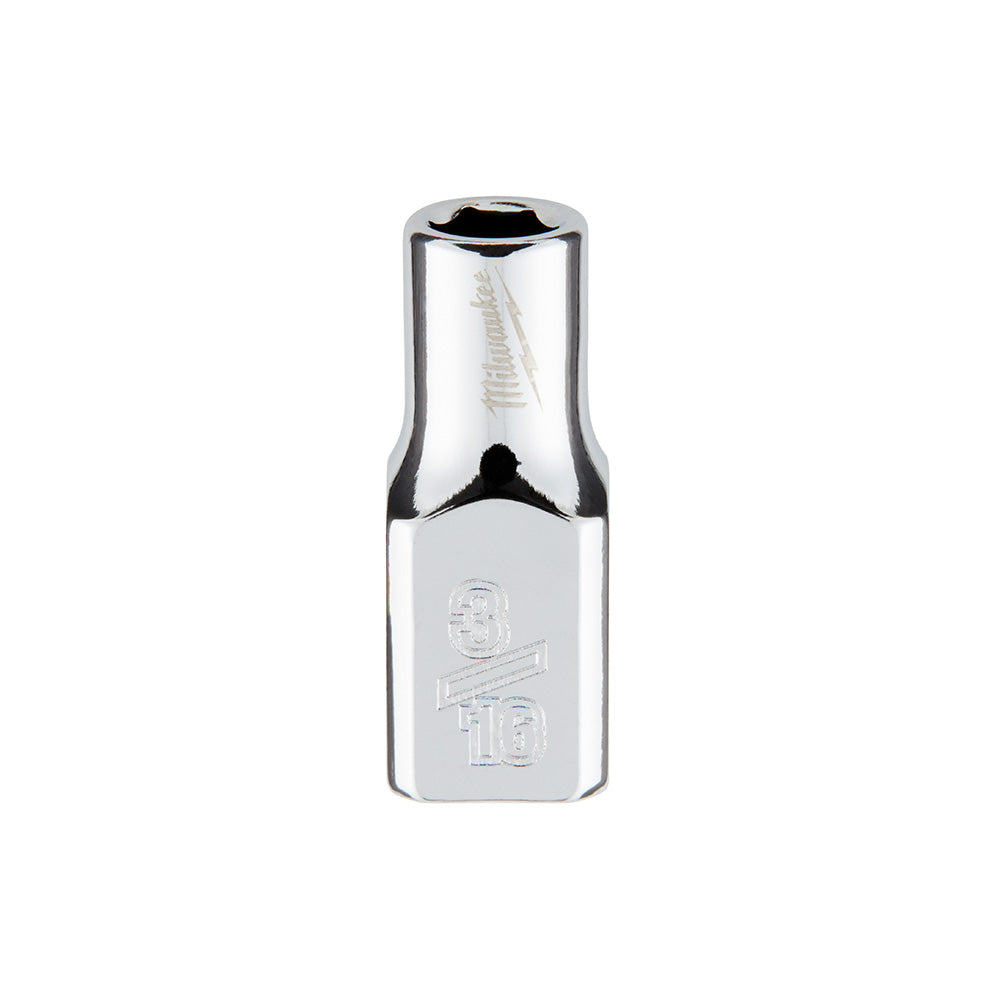 1/4 in. Drive 3/16 in. SAE 6-Point Socket