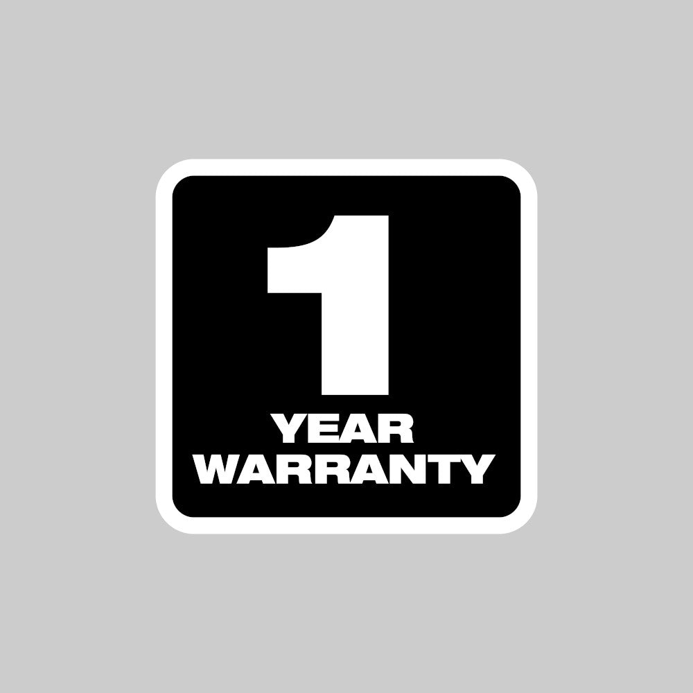 1 Year Warranty