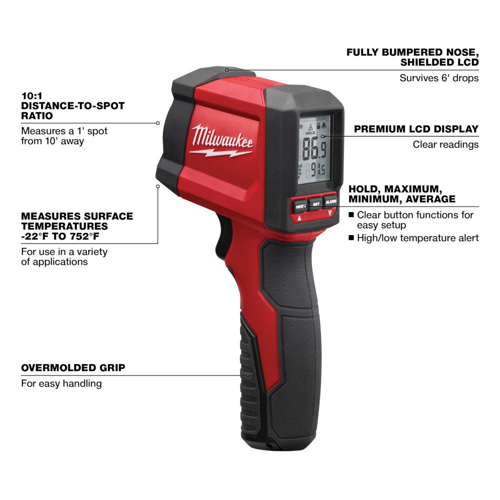 10:1 Infrared Temp-Gun