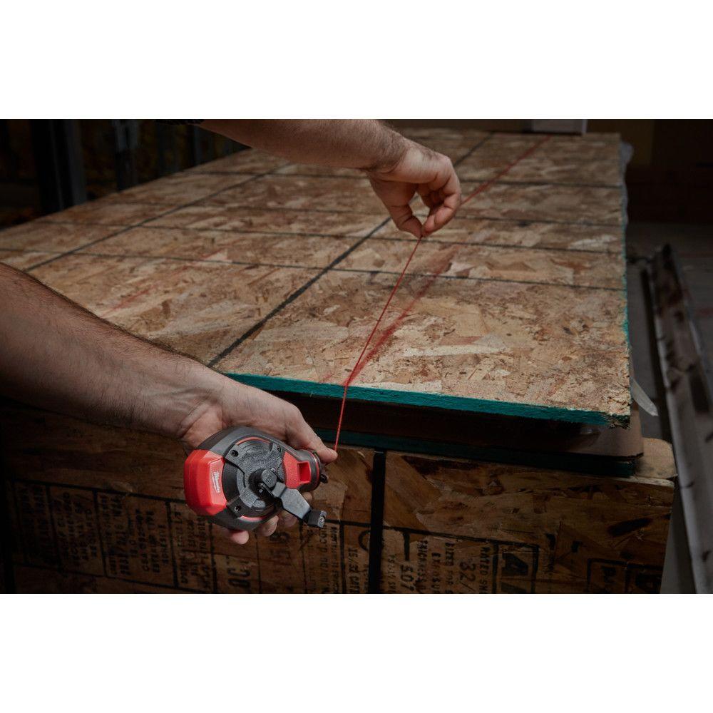100 Ft. Bold Line Chalk Reel - Red Chalk