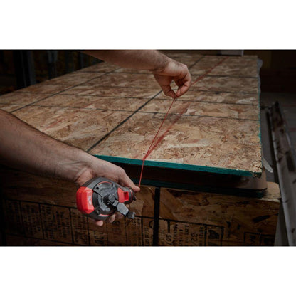 100 Ft. Bold Line Chalk Reel - Red Chalk