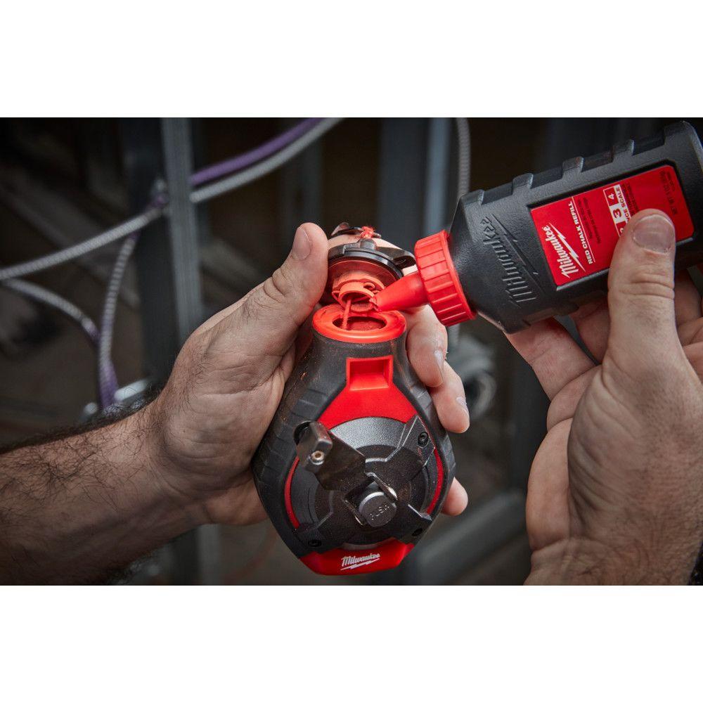 100 Ft. Bold Line Chalk Reel - Red Chalk