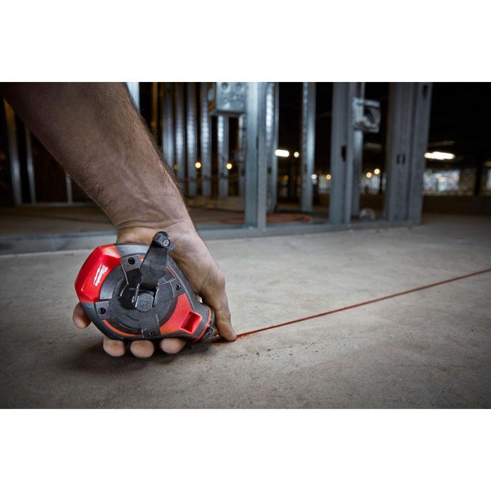 100 Ft. Bold Line Chalk Reel - Red Chalk