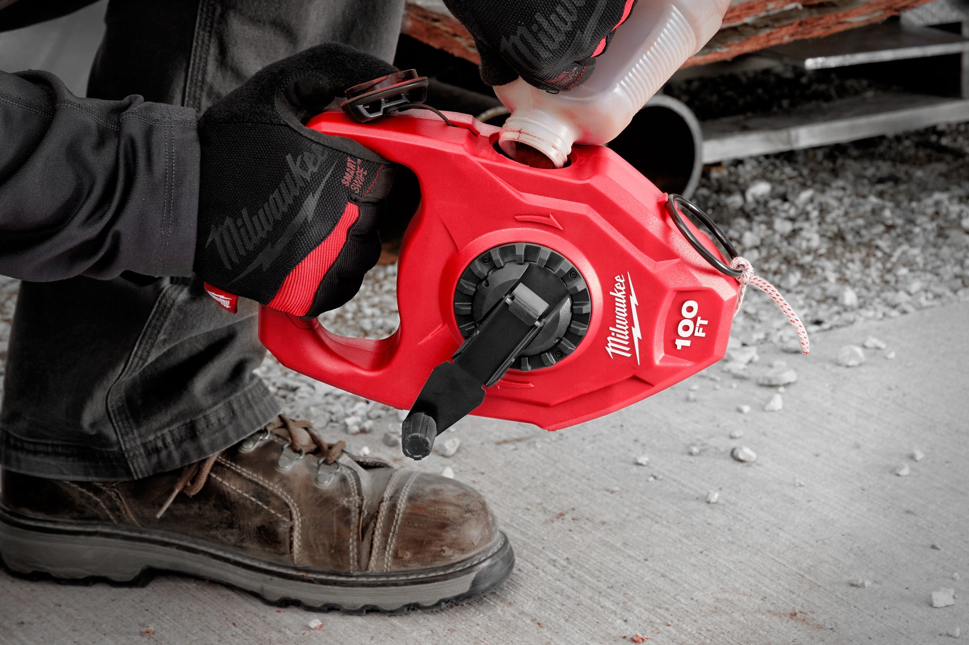 100 Ft. Extra Bold Large Capacity Chalk Reel