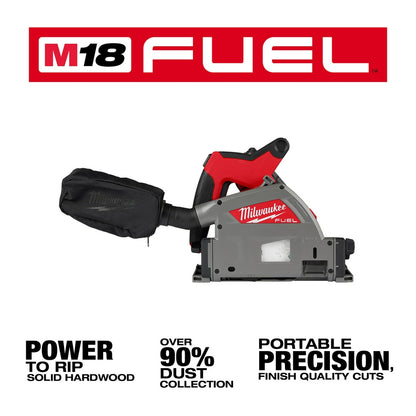 M18 FUEL™ 6-1/2" Plunge Track Saw Kit