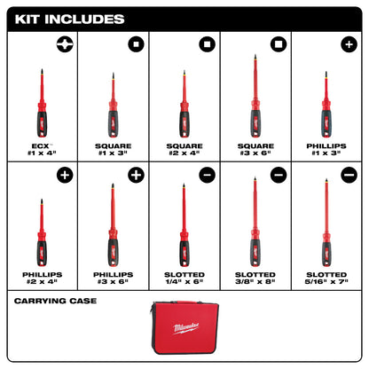 10pc Screwdriver Kit
