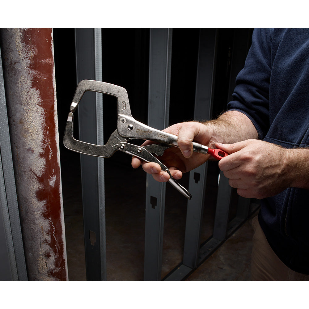11 in. TORQUE LOCK™ Locking C-Clamp With Regular Jaws