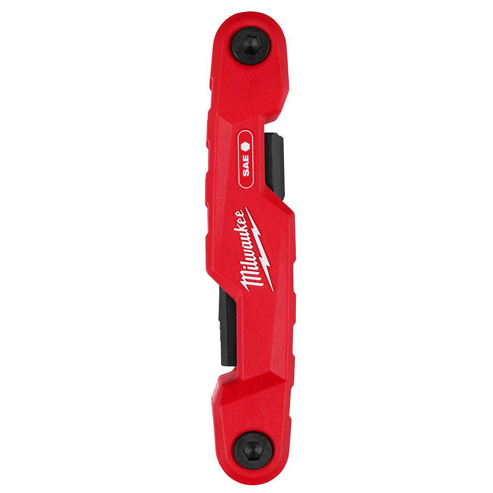 11-Key Electrician's Folding Hex Key Set - SAE
