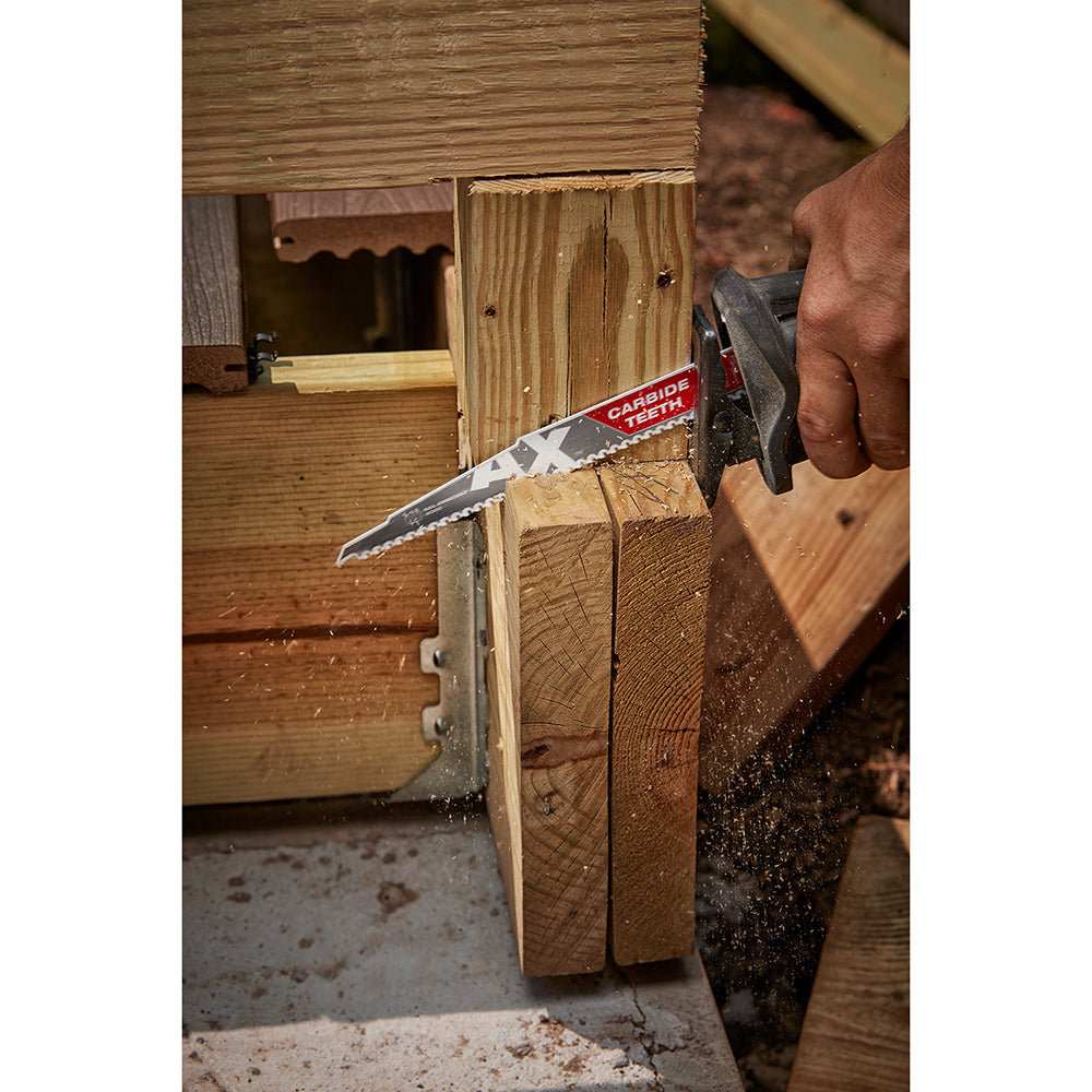 12" 5 TPI AX™ with Carbide Teeth for Wood with Nails SAWZALL® Blade (1 PK)
