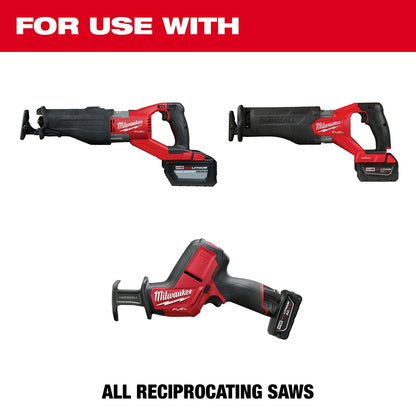 For use with all Reciprocating Saws