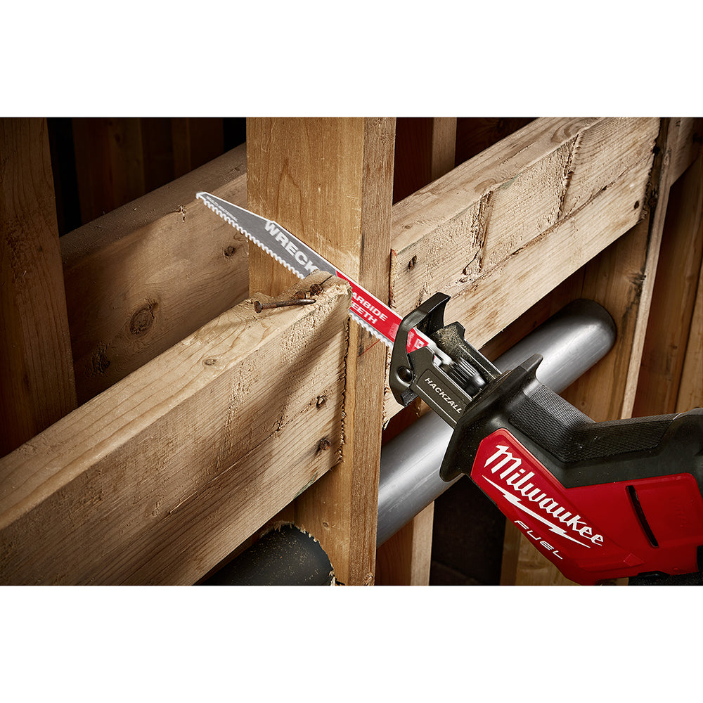 12" 6 TPI WRECKER™ with Carbide Teeth SAWZALL® Blade for Multi-Material (1 PK)