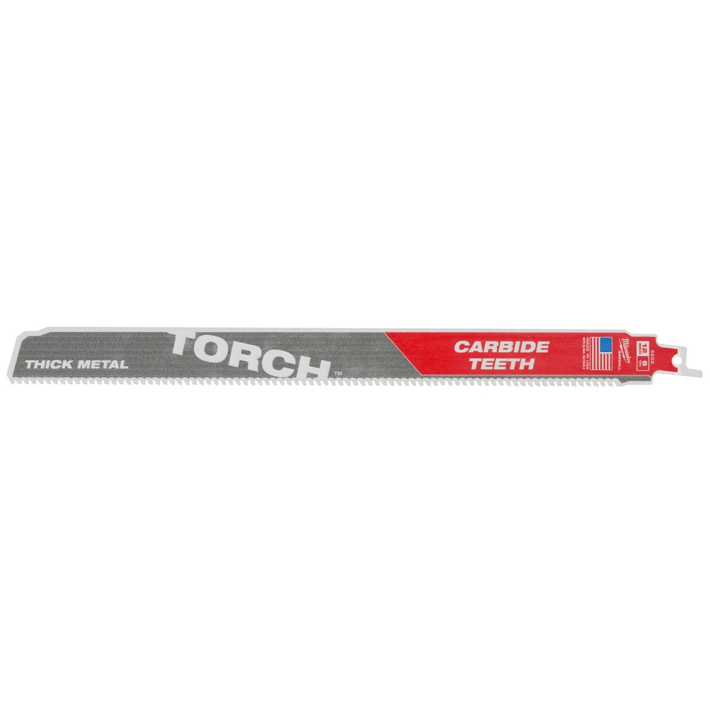 12" 8 TPI TORCH™ with Carbide Teeth for Thick Metal SAWZALL® Blade (1 PK)