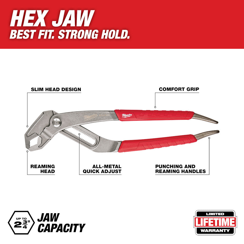 12 in. Hex-Jaw Pliers