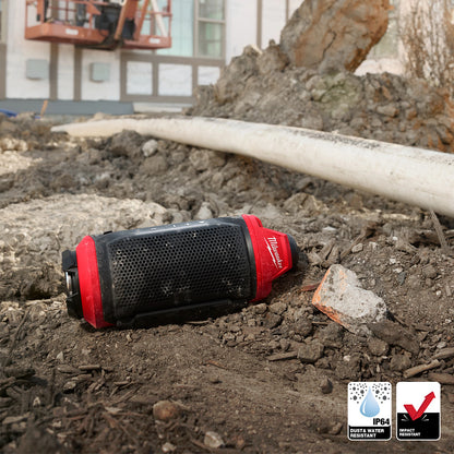 M12™ Bluetooth® Jobsite Speaker w/ PACKOUT™ Compatibility