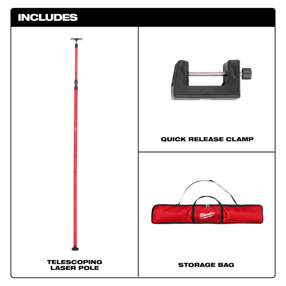 12ft Telescoping Laser Pole