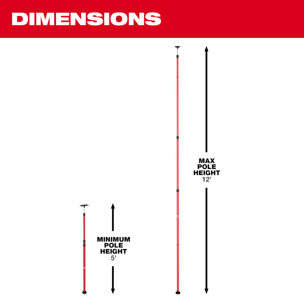 12ft Telescoping Laser Pole