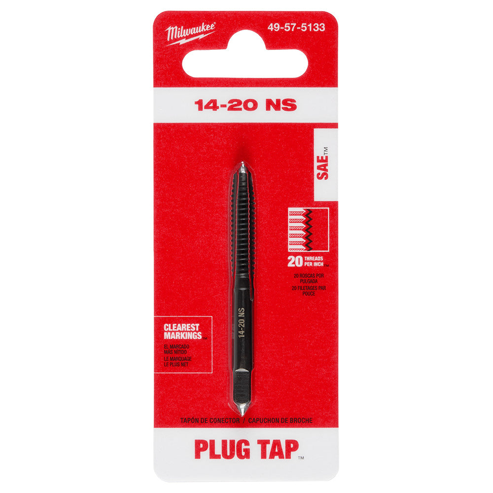 14-20 NS Straight Flute Plug Tap