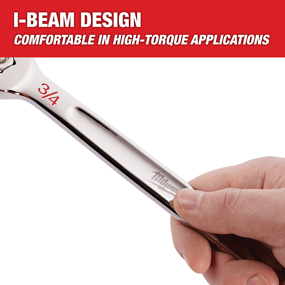 15-Piece Combination Wrench Set - Metric
