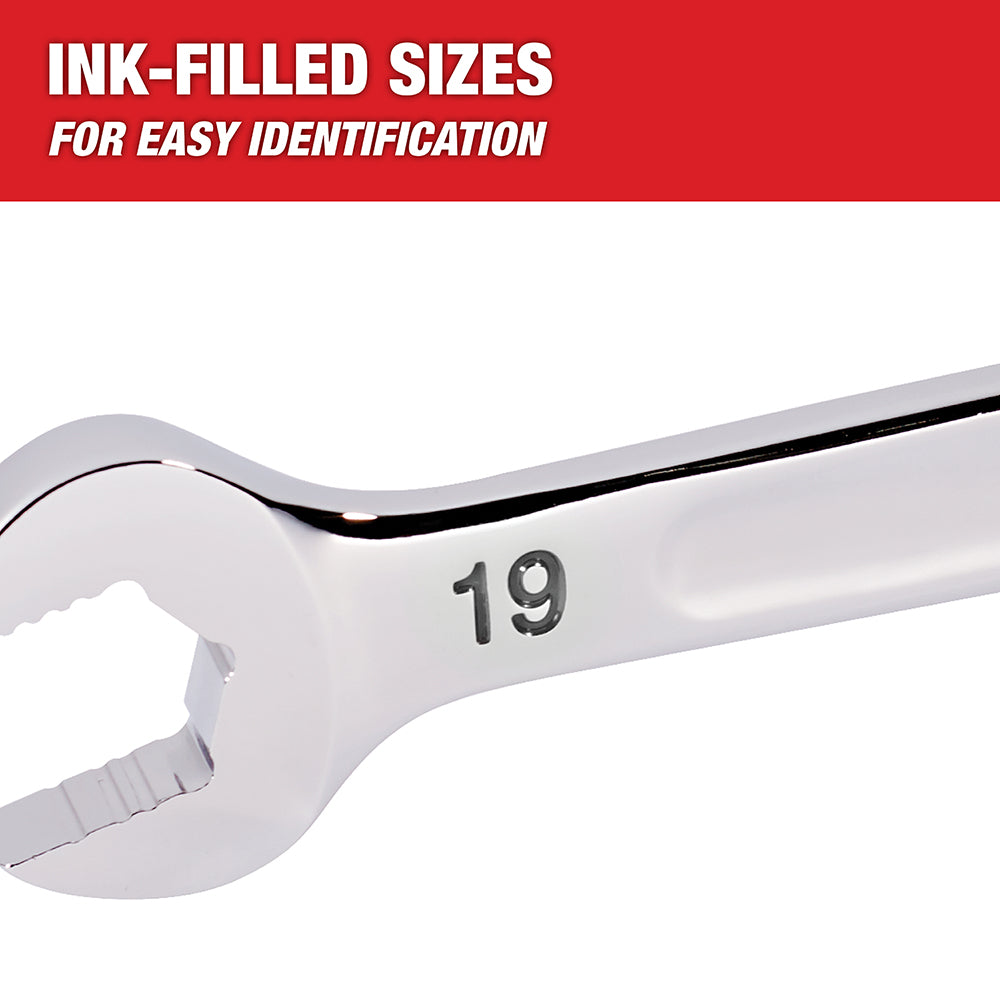 15-Piece Combination Wrench Set - Metric
