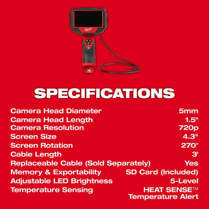 M12™ Auto Technician Borescope