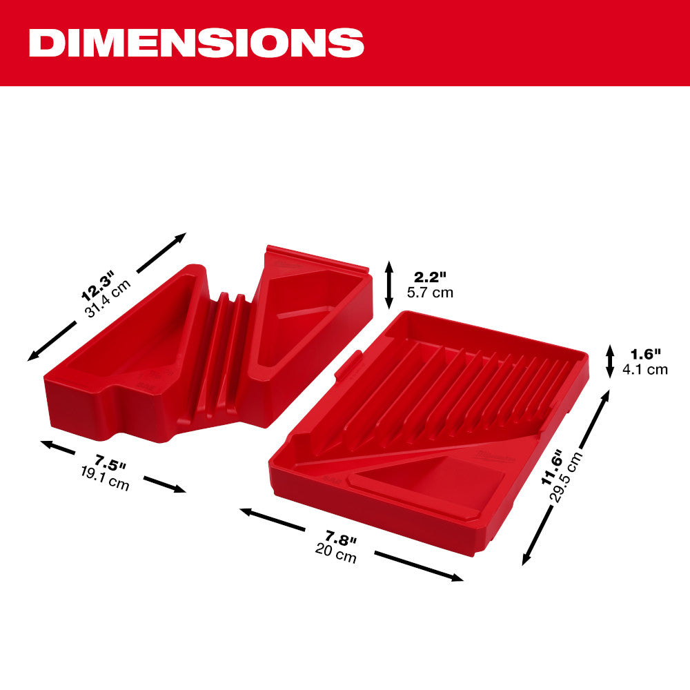 15pc SAE Combination Wrench Trays