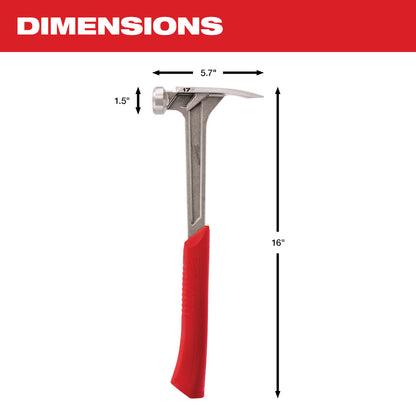 17 oz Smooth Face Framing Hammer