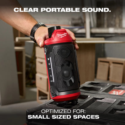 M12™ Bluetooth® Jobsite Speaker w/ PACKOUT™ Compatibility