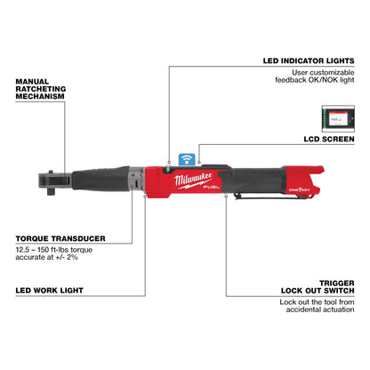 M12 FUEL™ 1/2 in. Digital Torque Wrench with ONE-KEY™