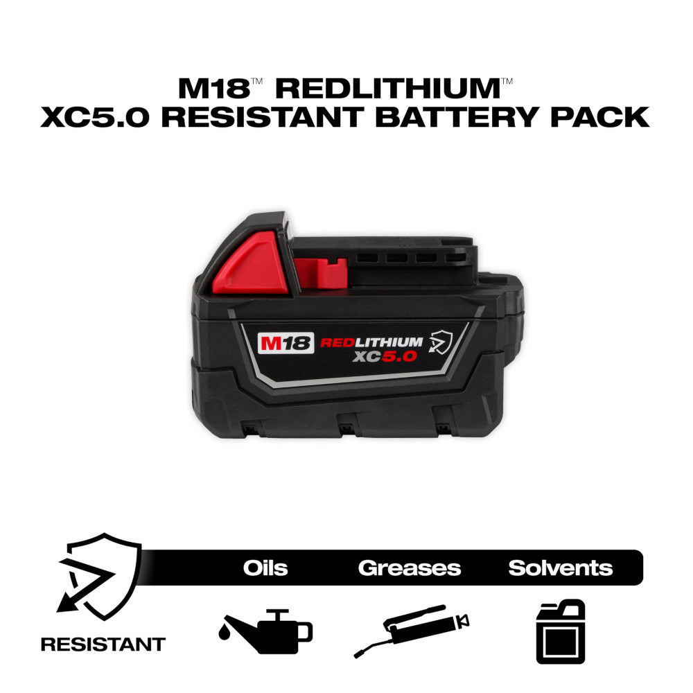 M18™ REDLITHIUM™  XC5.0 Resistant Battery